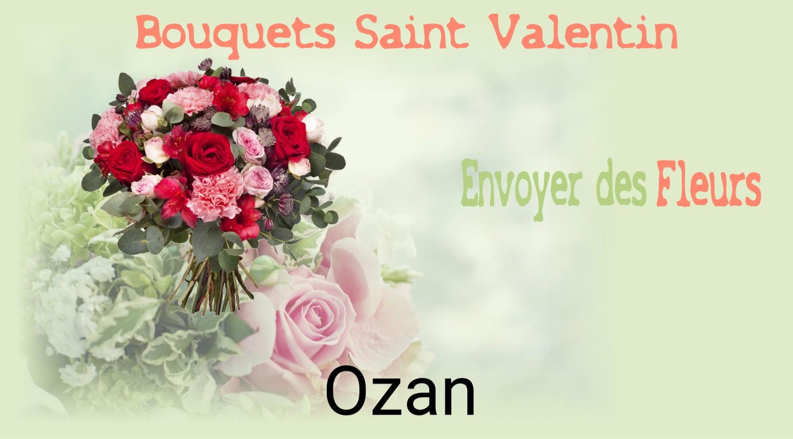 Roses de Saint-Valentin livrées à Ozan
