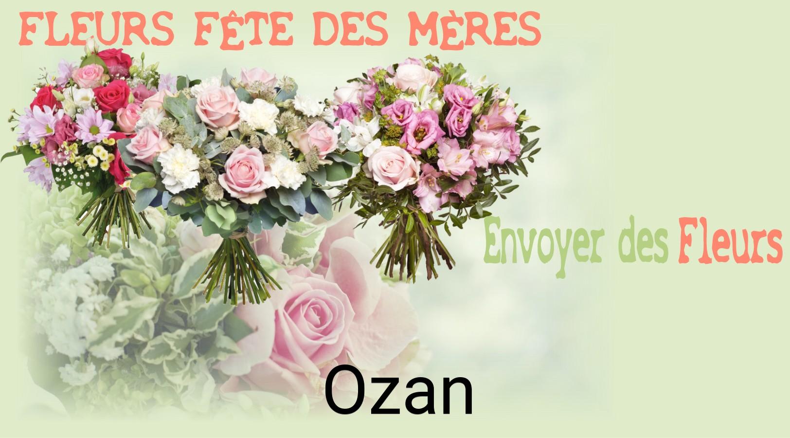 Bouquet de Fête des Mères livré à Ozan